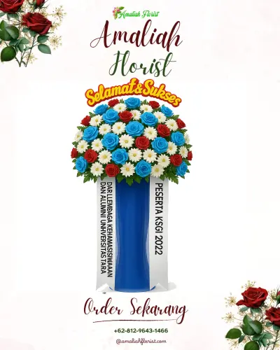 Standing Flower di Tanjung Mulia Hilir